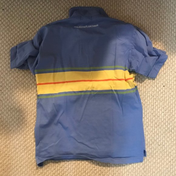 RARE INTENAL EMPLOYEE MICROSOFT GOLF SHIRT - Picture 2 of 2
